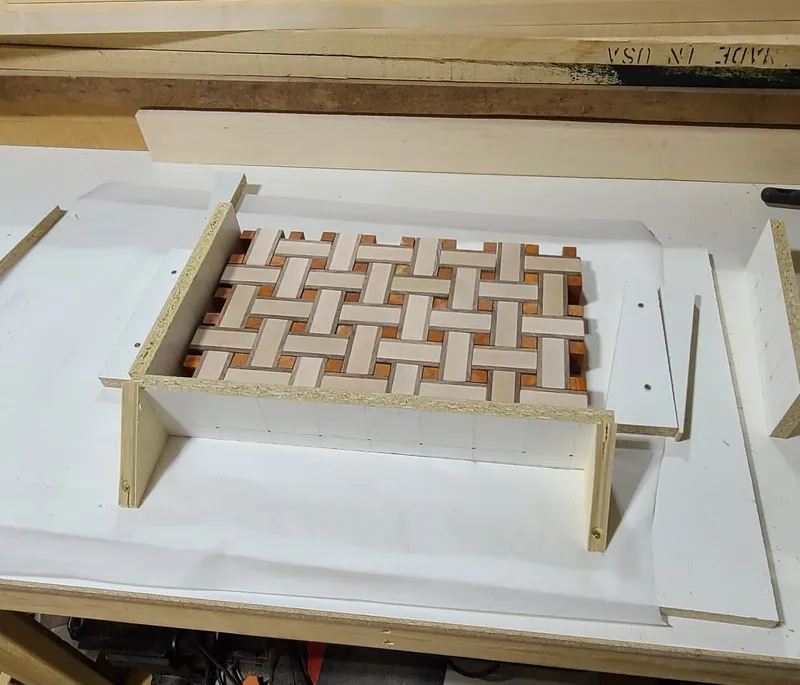 Basket Weave Cutting Board — detail photo 7