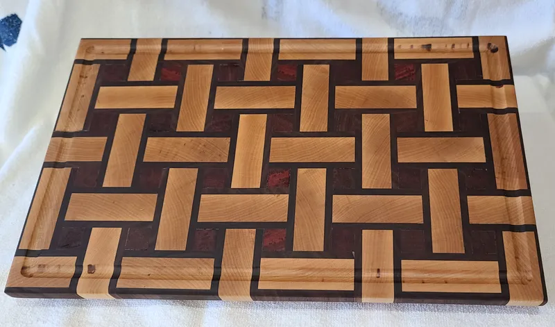 Basket Weave Cutting Board — detail photo 14
