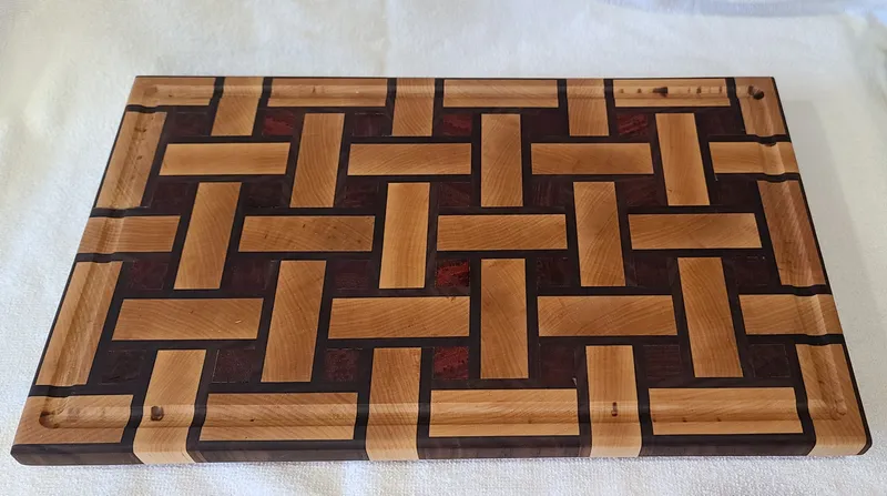 Basket Weave Cutting Board — detail photo 15