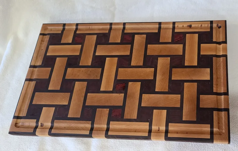 Basket Weave Cutting Board — detail photo 16