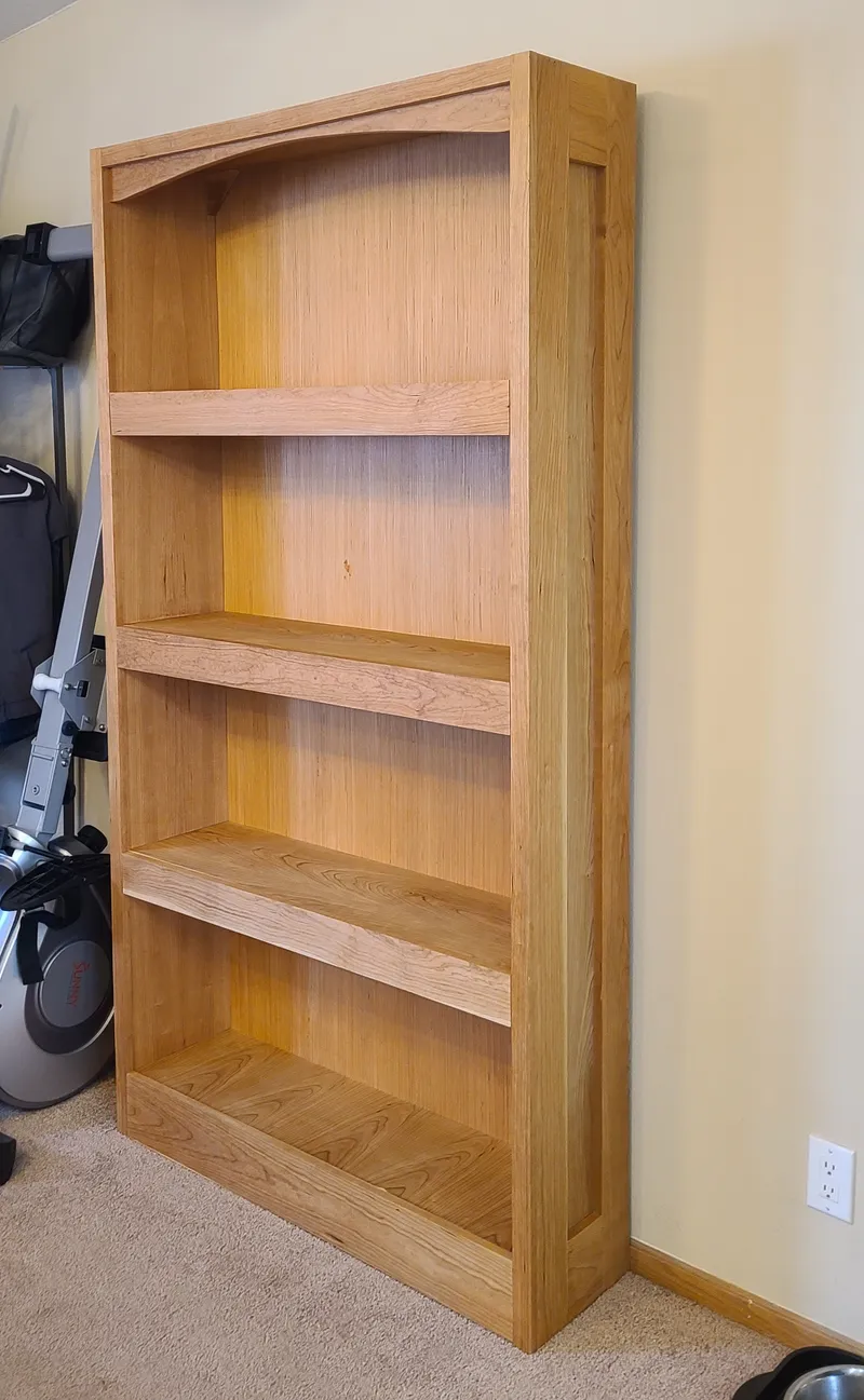 Cherry Bookcase — detail photo 24